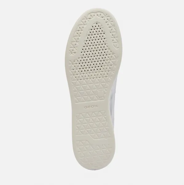 Silver women's sneakers Geox Jaysen - Women's