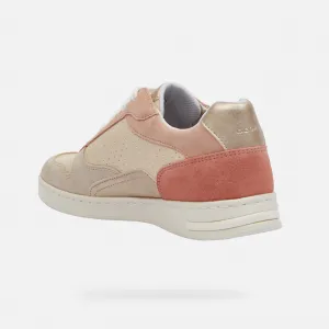 Brown women's sneakers Geox Jaysen - Women's