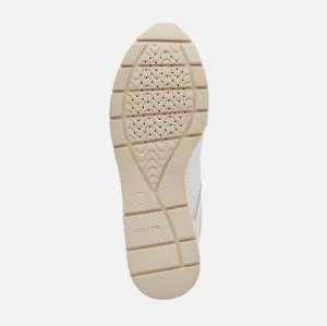 White women's sneakers Geox Zosma - Women's