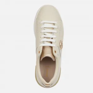 Cream women's sneakers Geox Dalyla - Women's