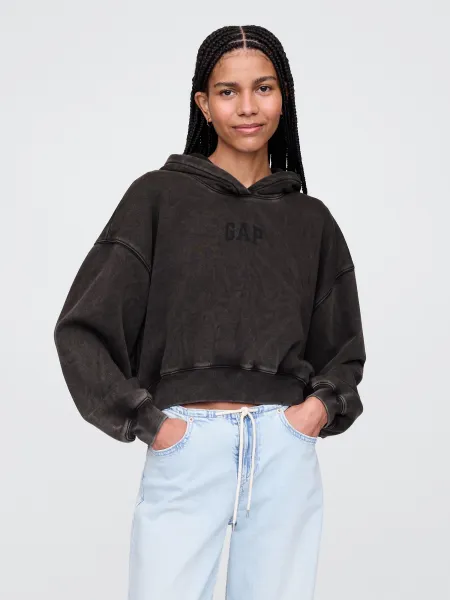 GAP Logo Cropped Hoodie - Ladies