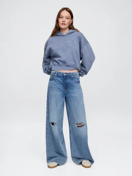 GAP Oversize crop sweatshirt - Women's