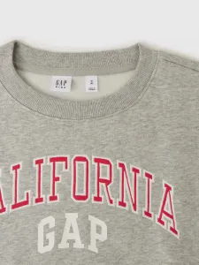 GAP Kids Oversize Sweatshirt with Logo - Girls