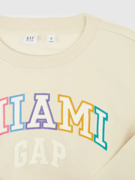 GAP Kids Oversize Sweatshirt with Logo - Girls