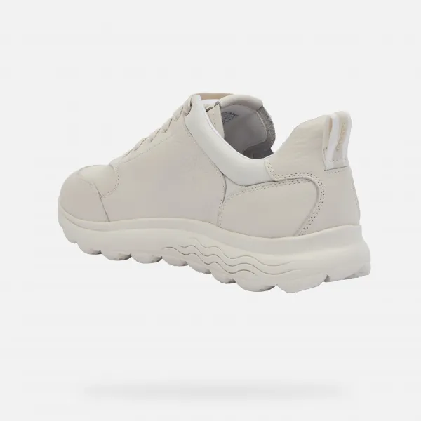 White men's sneakers Geox Spherica - Men's