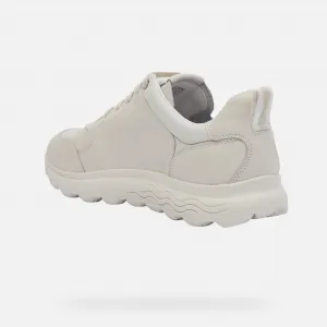White men's sneakers Geox Spherica - Men's