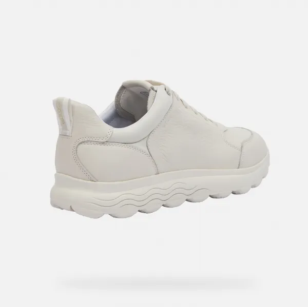 White men's sneakers Geox Spherica - Men's