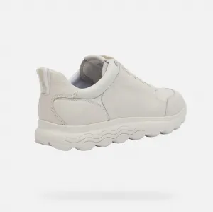 White men's sneakers Geox Spherica - Men's