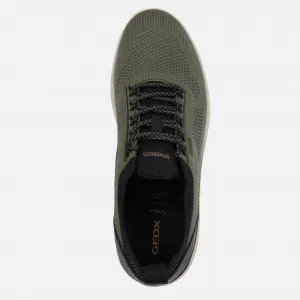Dark green men's sneakers Geox Spherica - Men's