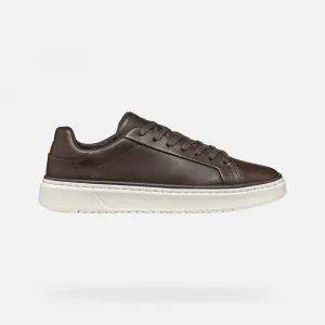 Brown men's sneakers Geox Zackerty - Men's