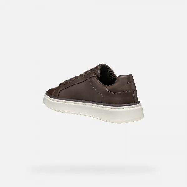Brown men's sneakers Geox Zackerty - Men's