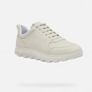 White men's sneakers Geox Spherica - Men's
