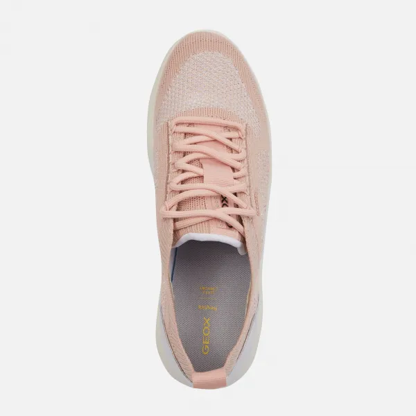 Pink women's sneakers Geox Spherica - Women's
