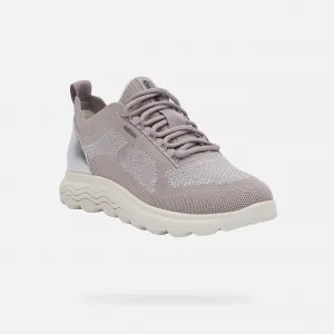 Beige women's sneakers Geox Spherica - Women's
