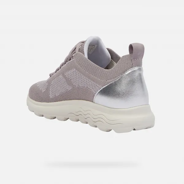 Beige women's sneakers Geox Spherica - Women's