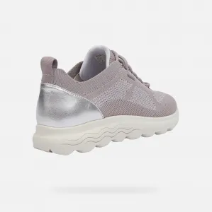 Beige women's sneakers Geox Spherica - Women's