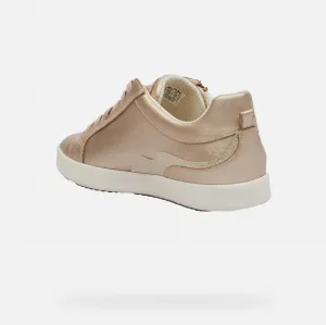 Gold women's sneakers Geox Blomiee - Women's