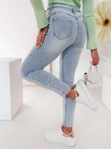 Dámske skinny rifle JENIVIA s motívom srdca