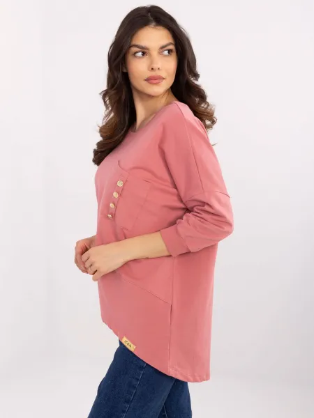 Blouse-CLM-BZ-1263.49-dark pink