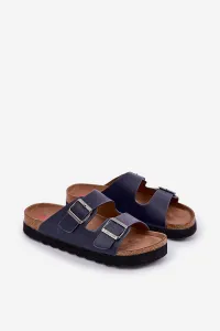 BIG STAR SHOES Ľahké Pánske Sandále S Prackami Eko Koža Big Star