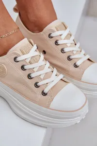 BIG STAR SHOES Dámske Tenisky Na Masívnej Podošve Big Star