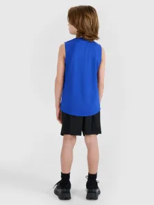 Chlapčenské tréningové kraťasy 4F JUNIOR SHORTS FNK M0859-20S-DEEP BLACK
