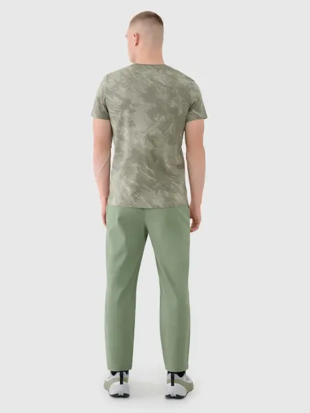 Pánske nohavice 4F TROUSERS CAS-WSS25TTROM0999-44S-OLIVE