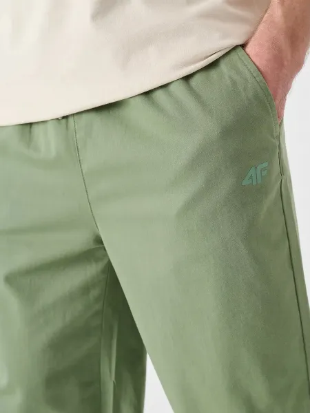 Pánske nohavice 4F TROUSERS CAS-WSS25TTROM0999-44S-OLIVE