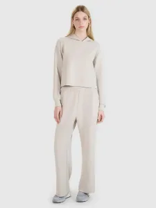 Dámske tepláky 4F TROUSERS CAS F1011-83S-BEIGE