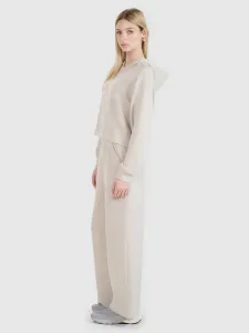 Dámske tepláky 4F TROUSERS CAS F1011-83S-BEIGE
