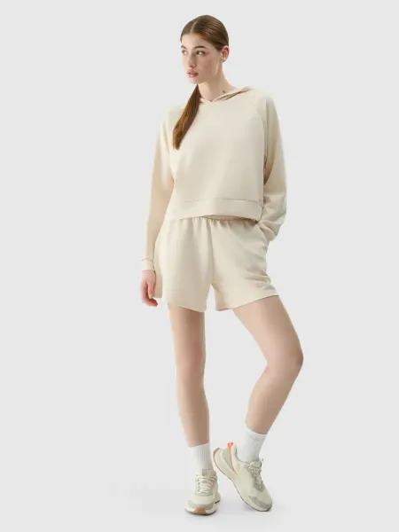 Dámske kraťasy 4F SHORTS CAS F540-83S-BEIGE