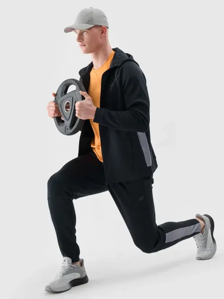 Pánske tréningové tričko s krátkym rukávom 4F TSHIRT FNK M1343-70S-ORANGE