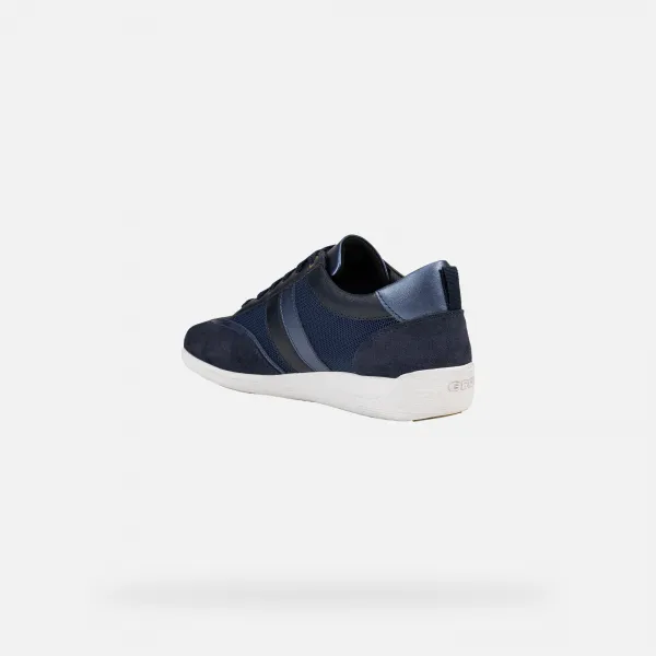 Dark blue women's sneakers Geox Myria - Women's