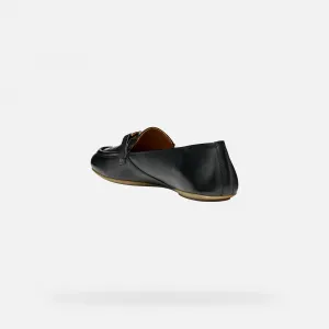 Black women's moccasins Geox Palmaria - Women's
