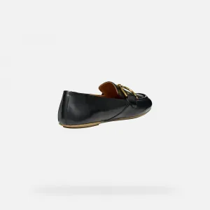 Black women's moccasins Geox Palmaria - Women's