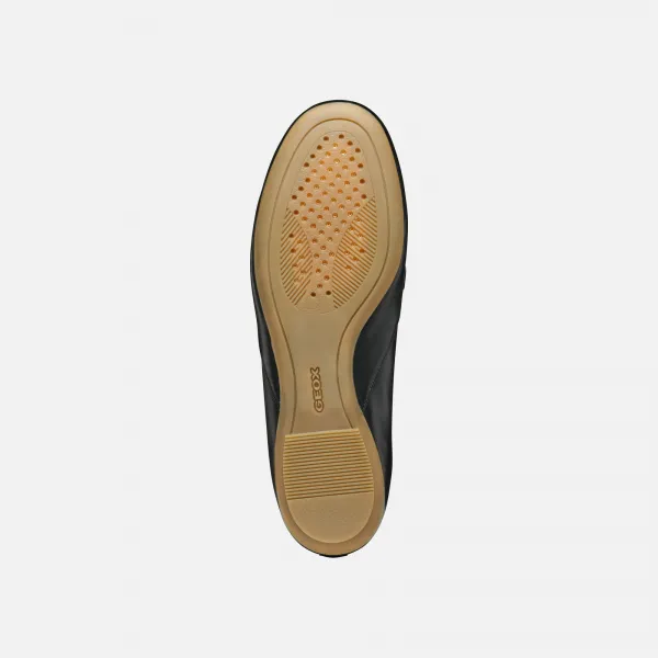 Black women's moccasins Geox Palmaria - Women's