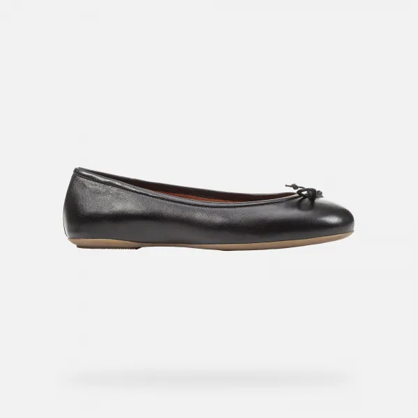 Black women's ballet flats Geox Palmaria - Women's
