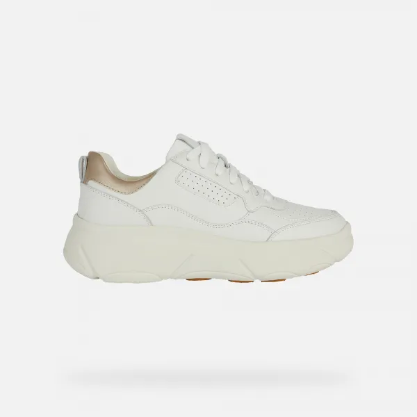 White Women's Sneakers Geox Nebula 2.0 X - Women's