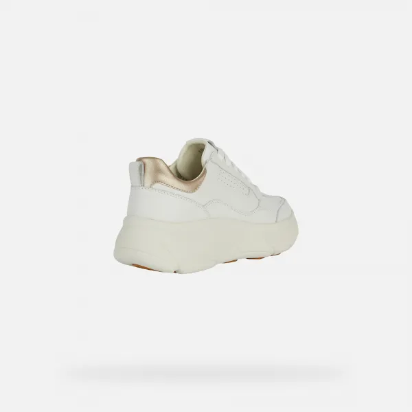 White Women's Sneakers Geox Nebula 2.0 X - Women's