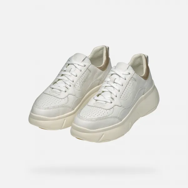 White Women's Sneakers Geox Nebula 2.0 X - Women's