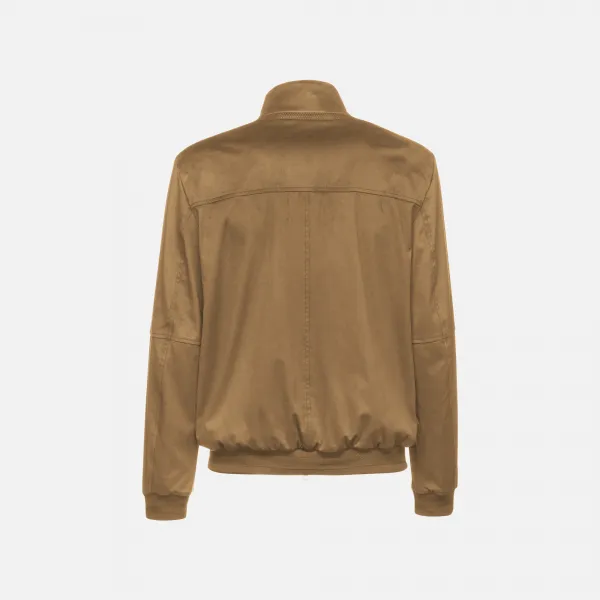 Brown men's jacket Geox Blainey - Men