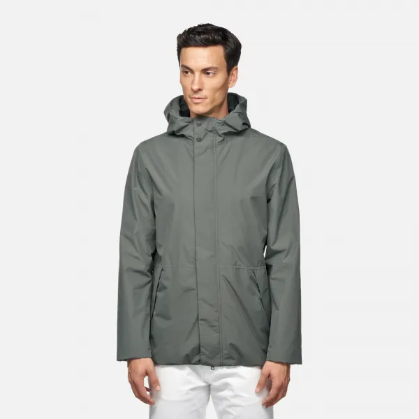 Khaki men's jacket Geox Doray - Men's