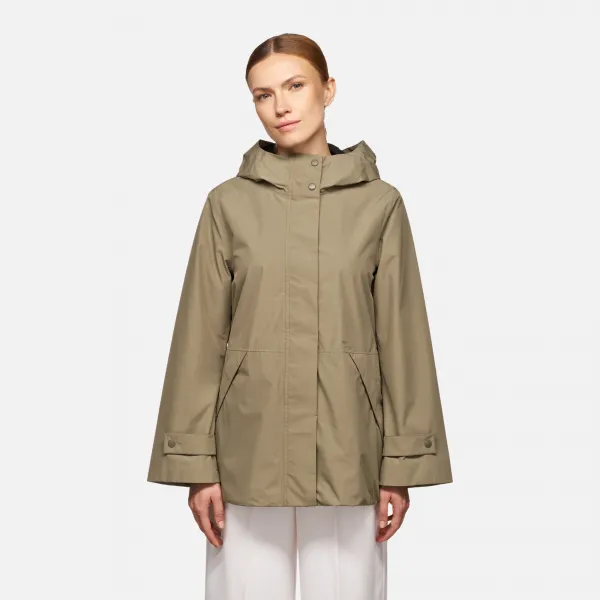 Khaki women's parka Geox Hoara - Women's