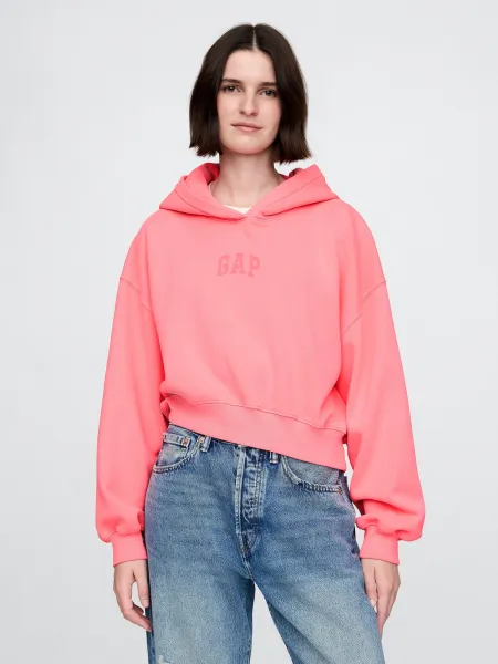 GAP Logo Cropped Hoodie - Ladies
