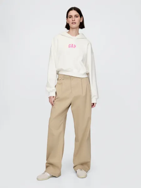 GAP Hoodie Logo Cropped - Women's