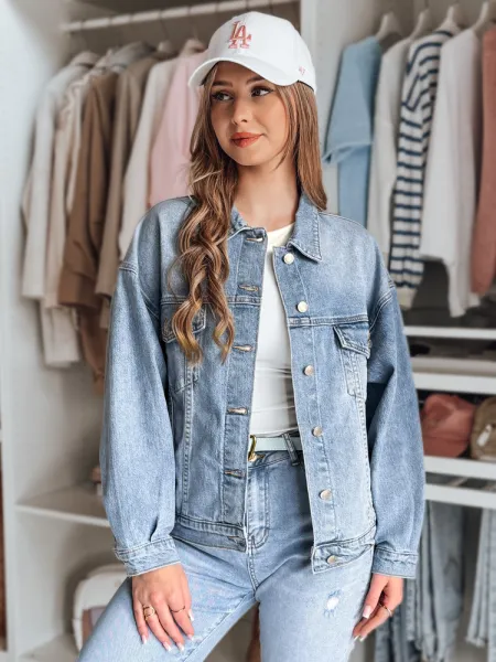 Dámska oversize rifľová bunda NOVAJIN