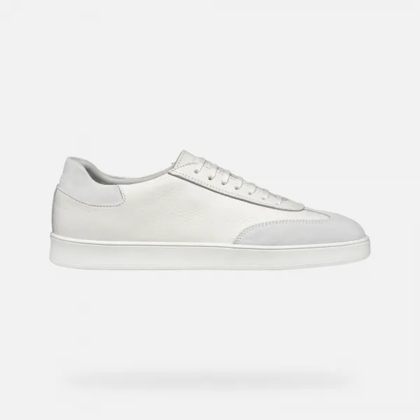 Men's white casual shoes Geox Regio - Men