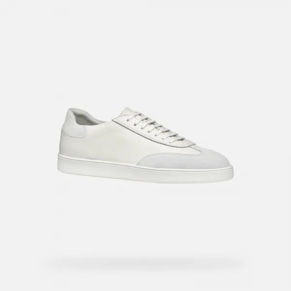 Men's white casual shoes Geox Regio - Men