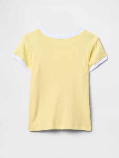GAP Baby Ribbed T-Shirt - Girls