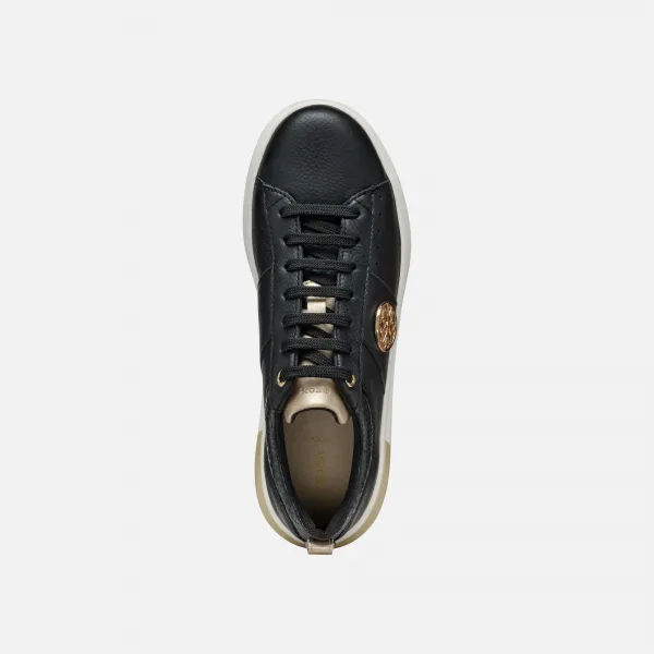 Black women's sneakers Geox Dalyla - Women's